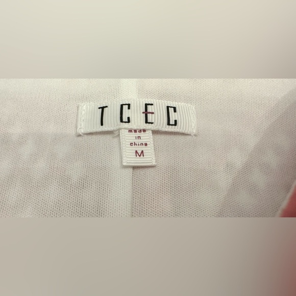 Puff sleeve bodysuit pink and white size medium - Picture 12 of 14